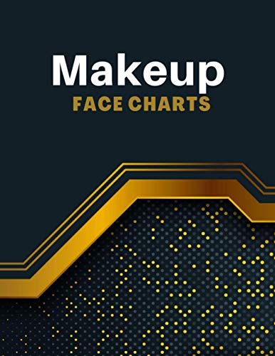 Makeup Face Charts: Blank Face Chart Book, for Professional and Amateur Makeup Artists, Client Tracker with Notes