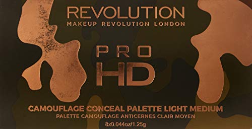 Makeup Revolution - Paleta de Correctores Ultra Pro HD Camouflage - Light Medium