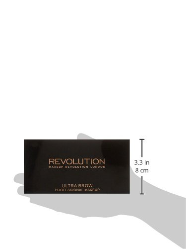 Makeup Revolution Ultra Brow Medium to Dark Paleta do stylizacji brwi