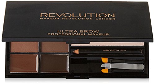 Makeup Revolution Ultra Brow Medium to Dark Paleta do stylizacji brwi