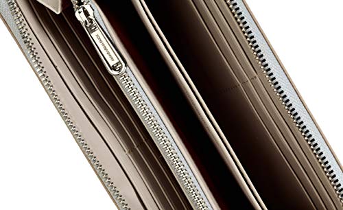 Mandarina Duck Deluxe Portafoglio, Cartera. para Mujer, Plateado (Silver), 2x10x19 Centimeters (W x H x L)