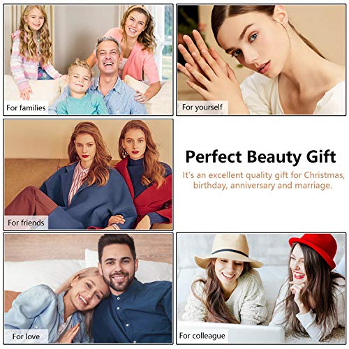 Manicura Pedicura Set, Diealles Shine 18Pcs Set Cortaúñas Conjunto Kit de Pedicura,Atención Personal de Acero Inoxidable Cortauñas Manicura Pedicura Ear Pick Set,Oro Rosa