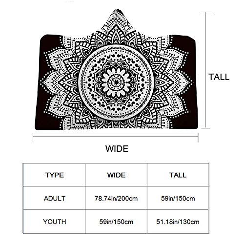 Manta Con Capucha,3D Digital Impreso Agujero Negro Planeta Manta Terciopelo Capa Transpirable Engrosada, Elegante Suave Usable No Se Desvaneció Diseñado, Regalos Creativos De Vacaciones, 130 * 150