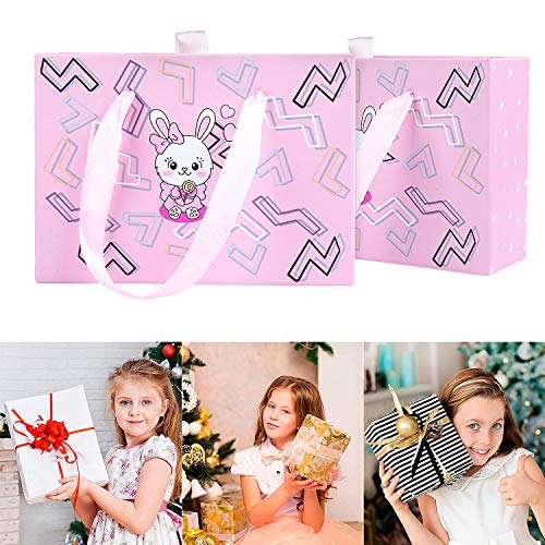 Maojuee 24 Piezas Horquillas Pelo Niña Clips Para el Pelo Pinzas para el Cabello Bebé Diademas para El Pelo para Niña Barrettes Lindos Accesorios para El Cabello con Caja de Regalo (Rosa)