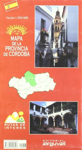 Mapa de La Provincia de Córdoba (MAPAS DE CARRETERAS)