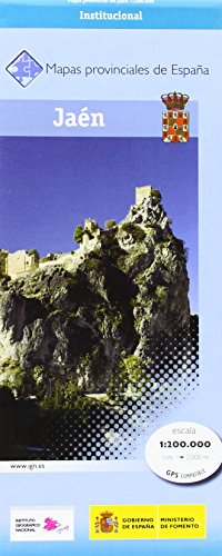 Mapa de la Provincia de Jaén a Escala 1:200.000