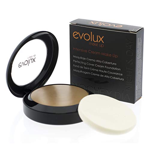 Maquillaje Crema Alta Cobertura Color N.04 EVOLUX Intensive Cream Make Up 12 gr