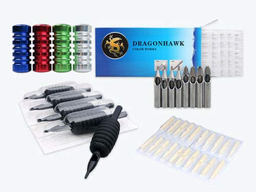 máquina de tatuar set Kit completo de tatuar Tatuaje 4 maquina Machine 40 tinta tattoo tatuaje