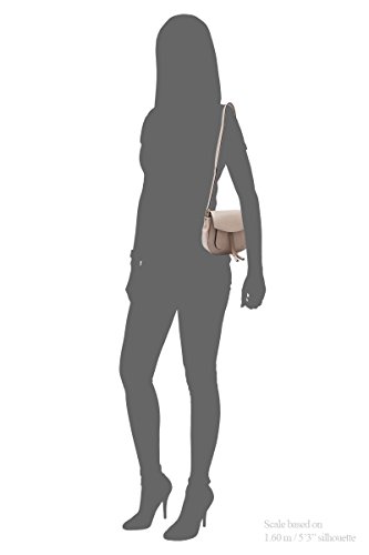 Marc Jacobs - Maverick Mini, Bolsos bandolera Mujer, Beige (Antique Beige), 9x18x22 cm (W x H L)