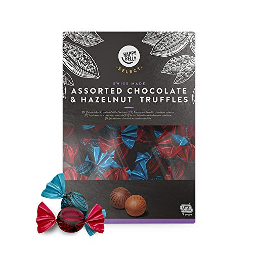 Marca Amazon - Happy Belly Select Surtido de bombones de chocolate y avellanas 1x665g