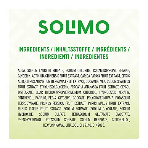 Marca Amazon - Solimo Champú uso diario con 7 hierbas - Pack de 6 (400ml x 6)