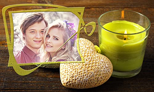 Marcos dulces de la foto del amor