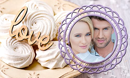 Marcos dulces de la foto del amor