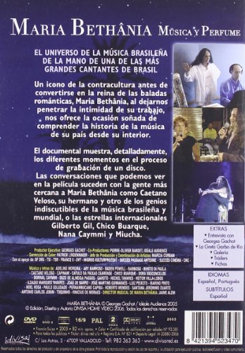 Maria Bethânia: Música y perfume [DVD]
