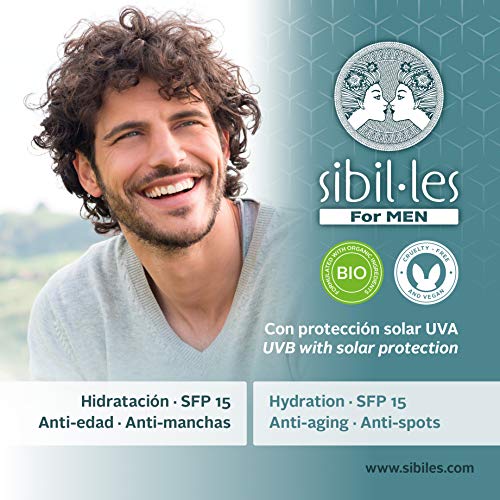 Mariola Crema Facial Hombre Hidratante Anti-Edad y Anti-Manchas, Protección Solar, Anti-Arrugas con Aloe Vera, Ácido Hialurónico, Vitamina E, 50 ml 1 Unidad 150 g