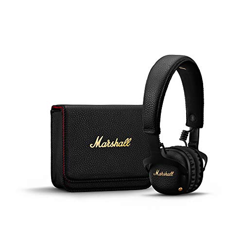 Marshall 04092138 Mid Active - Auriculares con Bluetooth, Cancelación de Ruido (A.N.C.) Negro