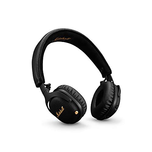 Marshall 04092138 Mid Active - Auriculares con Bluetooth, Cancelación de Ruido (A.N.C.) Negro