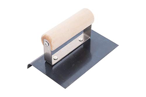 Marshalltown CE554B Pisos pavimento, Almohadilla de Arrastre Cuchilla de Repuesto con Extremos Cuadrados de magnesio, tamaño del alisador: 914x203 mm, azul, 152x102 mm