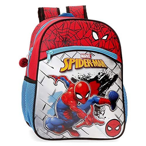 Marvel Spiderman Red Mochila Preescolar, Rojo