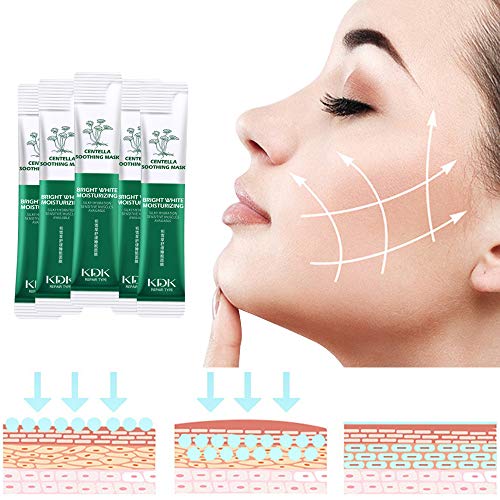 Máscara de Colágeno, Mascarillas Limpiadoras, Mascarilla Exfoliante Facial, Mascarilla Hidratante, Tratamiento para el Acné Profundo de Máscara para Dormir