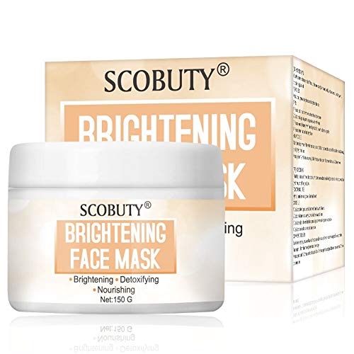 Mascarilla Iluminadora,Mascarilla Purificante,Mascarilla Blanqueadora,Mascarilla Exfoliante,Limpieza profunda de los poros de la piel, hidrata, recupera el acné espinillas, purifica e ilumina la piel