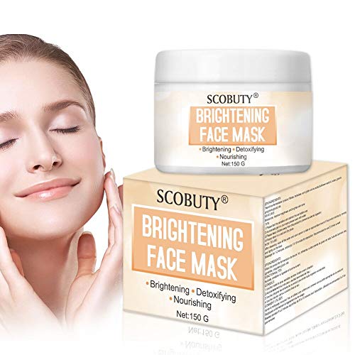 Mascarilla Iluminadora,Mascarilla Purificante,Mascarilla Blanqueadora,Mascarilla Exfoliante,Limpieza profunda de los poros de la piel, hidrata, recupera el acné espinillas, purifica e ilumina la piel