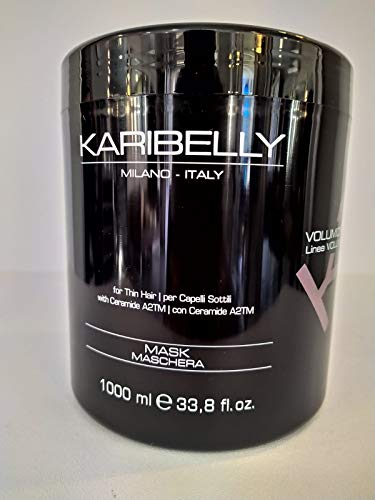 Mascarilla para el pelo seco VOLUMIZING LINE Con Olor a Avena Anti-Encrespamiento (curly) Karibelly 1000ml