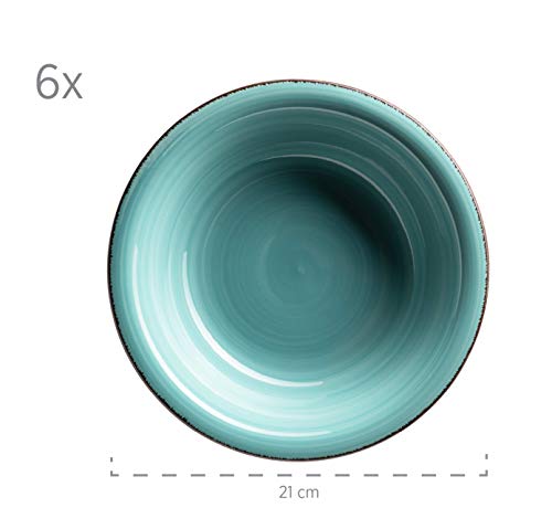 Mäser Serie Bel Tempo - Juego de platos (gres)