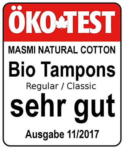masmi Natural Cotton bio tampones Classic