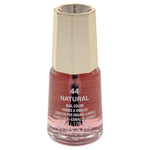 Mavala Mini Colors Pintauñas | Esmalte de Uñas | Laca de Uñas | 47 Colores Diferentes, Color Natural 44 (Transparente), 5 ml