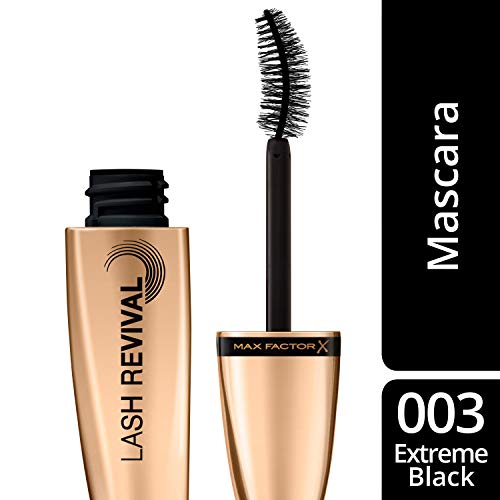 Max Factor Lash Revival Mascara, Máscara de Pestañas, Extreme Black, 11.5 g
