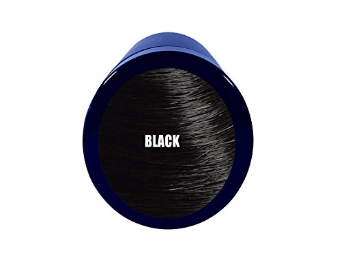 MAXX PRO-SERIES Volumizing Fibras del cabello con queratina real para adelgazar el cabello/Pérdida del cabello - 60 días + suministro - Probado por dermatólogos - Hipoalergénico - (Negro)