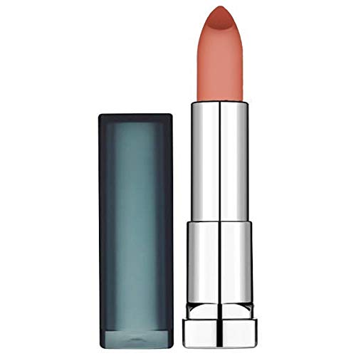 Maybelline Color Sensational Matte - 932 Clay Cru - Matte Lipstick barra de labios Carne Mate - Barras de labios (Carne, Clay Cru, ba7165, Mate, 22 mm, 22 mm)