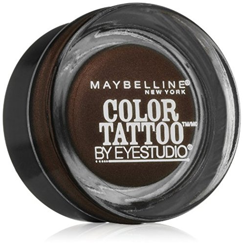 Maybelline Color Tattoo Leather 96 Chocolate sombra de ojos Marrón Brillo - Sombras de ojos (Marrón, Chocolate, 1 Colores, Brillo, 24 h, Italia)