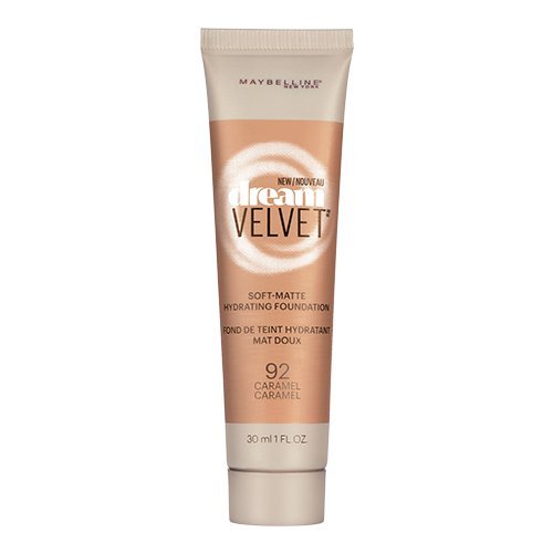 MAYBELLINE - Dream Velvet Foundation #92 Caramel - 1 fl. oz. (30 ml)