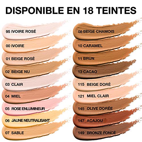 Maybelline New York - Anti-cernes/Correcteur Fluide - Instant Anti-Age L’Effaceur - 149 Bronze Foncé - 6,8 ml