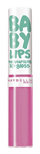Maybelline New York Baby Lips, Gloss Labial, Moisturizing 30 Pink Pizzaz- 1 Gloss Labial