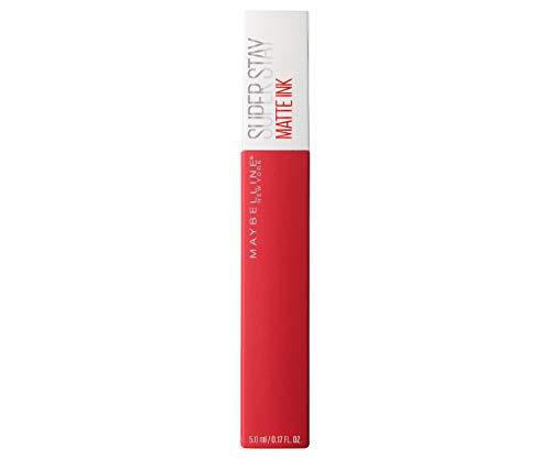 Maybelline New York - Cofre 8 tonos superstay matte ink, pintalabios mate larga duración, color rojos y rosas, 680 ml