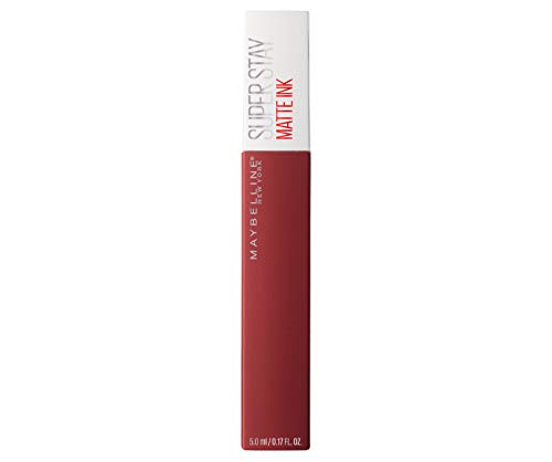 Maybelline New York - Cofre 8 tonos superstay matte ink, pintalabios mate larga duración, color rojos y rosas, 680 ml
