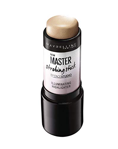 Maybelline New York - Master Strobing Stick Iluminador para Pieles Morenos, Tono 300 Dark