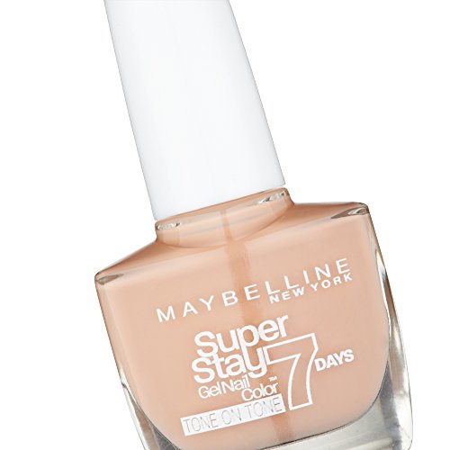 Maybelline SuperStay 7 Days 876 Flesh Tone 10ml Rosa esmalte de uñas - Esmaltes de uñas (Rosa, Flesh Tone, 24 mes(es), ETHYL ACETATE, BUTYL ACETATE, NITROCELLULOSE, PROPYL ACETATE, ISOPROPYL ALCOHOL, TRIBUTYL CITRATE,..., 10 ml, 20 mm)