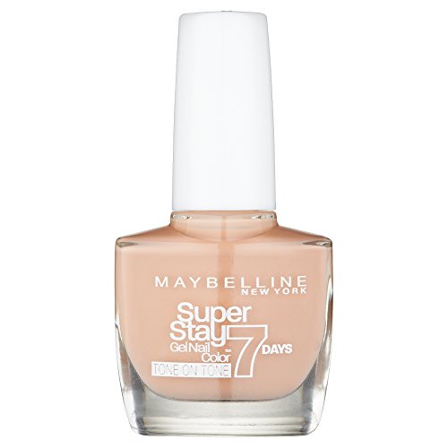 Maybelline SuperStay 7 Days 876 Flesh Tone 10ml Rosa esmalte de uñas - Esmaltes de uñas (Rosa, Flesh Tone, 24 mes(es), ETHYL ACETATE, BUTYL ACETATE, NITROCELLULOSE, PROPYL ACETATE, ISOPROPYL ALCOHOL, TRIBUTYL CITRATE,..., 10 ml, 20 mm)