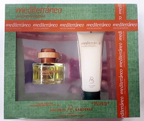 MEDITERRANEO EAU DE TOILETTE 50ML VAPO, + AFTER SHAVE BALSAMO 75ML