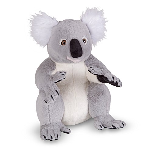 Melissa & Doug Lifelike Plush Koala Stuffed Animal, Multicolor (18806)