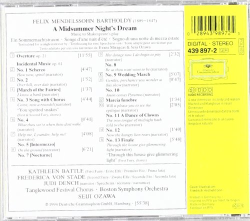 Mendelssohn: A Midsummer Night's Dream