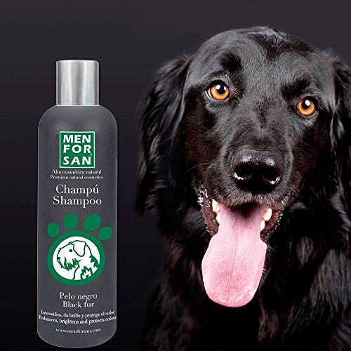 MENFORSAN champú para perros pelo negro bote 300 ml
