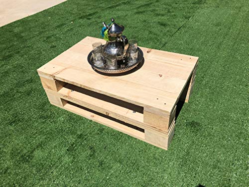 Mesa DE Centro PALETS NUEVOS Mesa Vintage - RÚSTICA