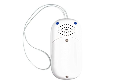 Metronic 477226 - Radio FM de ducha con ambientes luminosos, blanco/azul
