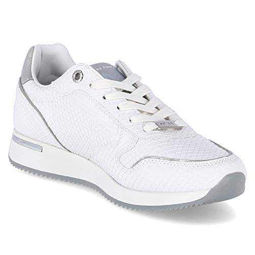 Mexx Low Eke - Zapatillas de deporte para mujer, talla 38, color blanco