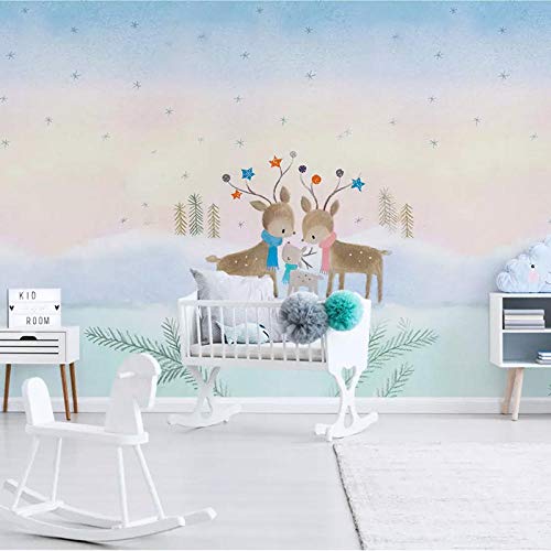 MGQSS fondo de pantalla mural Parque zoológico de dibujos animados lindo osito Autoadhesivo 3D póster foto Hogar decoración dormitorio sala cocina televisión corredor oficina Cuarto de(W)200x(H)150 cm